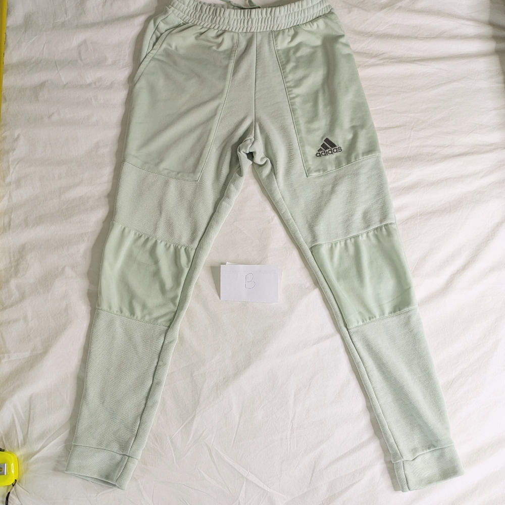 Light Green Adidas Jogger - Men's Size Small - Pair B